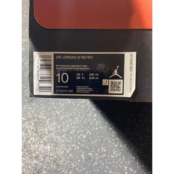 Size 10 - Air Jordan 12 Retro Twist - Picture 6 of 6